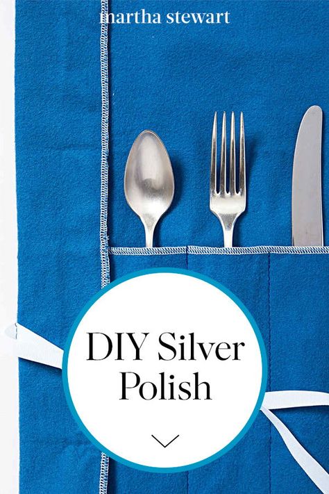 Silver Polish, Diy Silver Polish, Silver Polish Diy, How To Polish Silverware, Homemade Silver Polish, Easy Way To Polish Silver, Silver Polish Remove Tarnish, How To Clean Silverware With Baking Soda, Polish Silverware