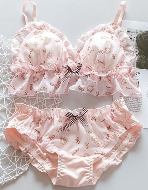 Cute Bras, Cute Lingerie, Lingerie Sets, Pretty Lingerie, Bra And Panty Sets, Kawaii Clothes, Bras And Panties, Bra Set, Corsets