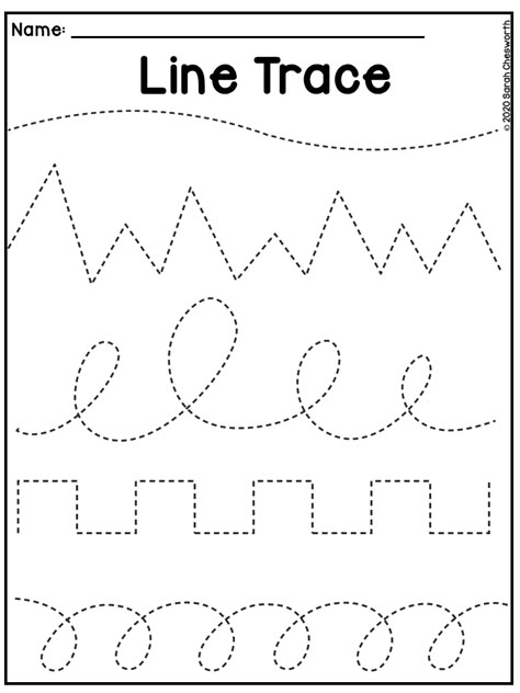 Free printable line tracing worksheet for preschoolers. This worksheet will help little ones get ready for writing! Preschool Activities Sheets, Preschool Traceable Worksheets, Preschool Classroom Worksheets, Educational Activities For Preschoolers Free Printables, Writing Practice For Preschoolers, Writting Idea For Preschool, Kindergarten Tracing Printables, Printable Activities For Preschoolers, Prek Homeschool Worksheets