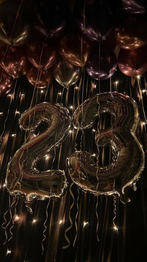 Hi 23 Birthday, Birthday Decorations Vintage, 23rd Birthday Wallpaper, 23 Birthday Wallpaper, Birthday 23 Aesthetic, 23rd Birthday Decorations For Her, 23 Birthday Ideas Decoration, 23 Birthday Ideas Theme, Birthday 23 Ideas