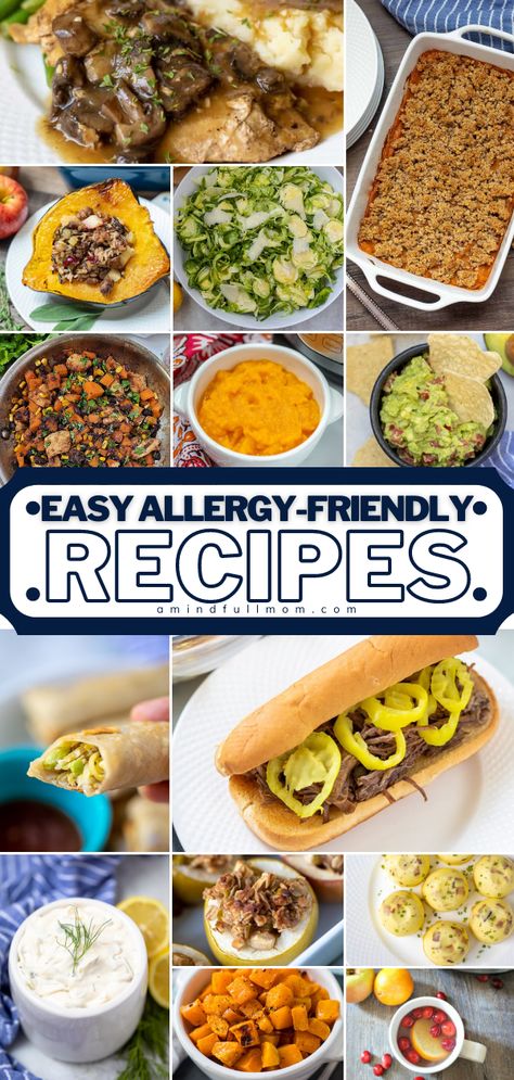 Nut Allergy Recipes, Corn Free Recipes, Allergen Free Recipes, Soy Free Recipes, Nut Free Recipes, Soy Recipes, Gluten Free Egg Free, Egg Free Recipes, Allergy Free Recipes