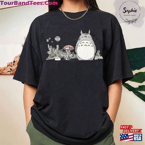 Totoro Bus Stop, Ghibli Cartoon, Ghibli Hoodie, Cute Studio Ghibli, Ghibli Shirt, Totoro Shirt, Totoro Hoodie, Cute Totoro, Totoro T Shirt