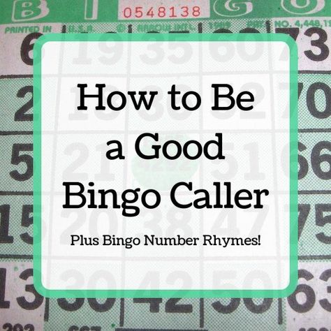 Before you try to call a game, read this article to get advice from a former professional bingo caller. Bingo Party Decorations, Bingo Prize Ideas, Bingo Fundraiser, Number Rhymes, Camping Bingo, Bingo Ideas, Bingo Caller, Bingo Calls, Bingo Books