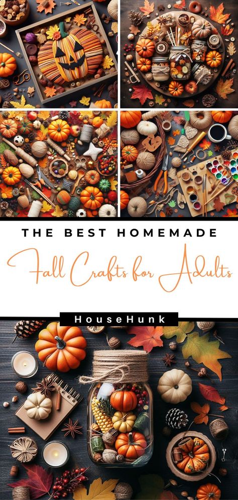 Fall Ladies Craft Night, Autumn Activities For Adults, Fall Crafts For Teenagers, Fall Craft Party Ideas For Women, Cute Fall Crafts For Adults, Easy Fall Diy Crafts, Fall Craft Night Ideas Ladies, Fall Harvest Decor, Fall Diy Decor Crafts