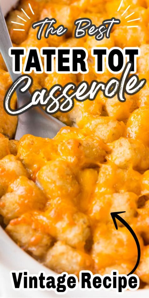 Tator Tot Recipe, Beef Tater Tot Casserole, Best Tater Tot Casserole, Mexican Tater Tot Casserole, Cheesy Tater Tot Casserole, Casserole Beef, Easy Tater Tot Casserole, Cheesy Tater Tots, Tater Tot Recipes