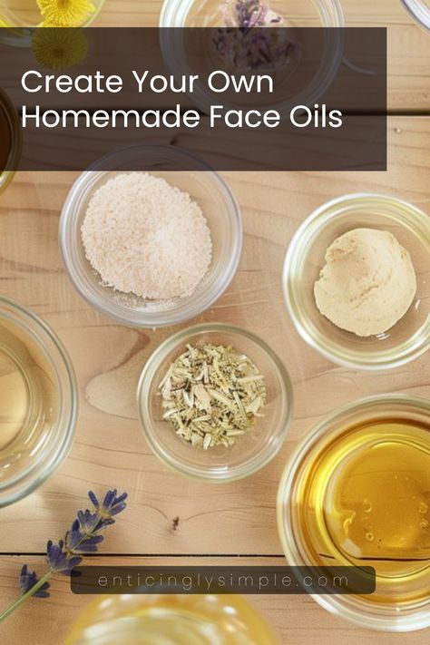 Making your own homemade face oils is easier than you think! Use natural ingredients to customize the oils based on your skin's specific needs. From combating dryness to promoting a glowing complexion, you can blend carrier oils and essential oils to suit your preference and boost nourishment. This simple process allows you to gain radiant skin while enjoying the flexibility of organic materials in your beauty routine. Discover tips and tricks to effectively formulate your own perfect oil blend best suited for your unique skin. Homemade Oils For Skin, Diy Face Oil Recipe, Homemade Face Oil, Face Oil For Dry Skin, Face Oil Recipe, Natural Hygiene, Non Comedogenic Oils, Hydration Tips, Essential Oils For Face