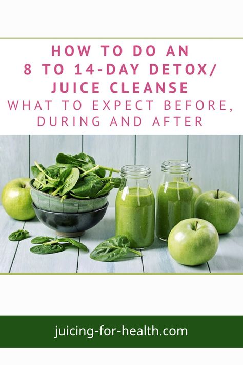 8 TO 14-DAY DETOX/JUICE CLEANSE 10 Day Juice Cleanse, Liquid Detox Cleanse, Juice Cleanse Plan, Liquid Detox, Green Apple Juice, Diy Juice Cleanse, Green Juice Cleanse, Detox Cleanse Recipes, Apple Juice Recipe