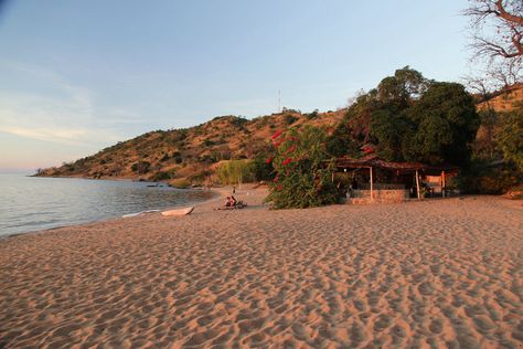 Mango Drift, Likoma Island, Lake Malawi. We stayed there for 11 days in 2011. Likoma Island Malawi, Lake Malawi, Chilly Morning, Holiday Wishlist, Mountain Huts, Island Lake, Island Beach, Zambia, The Sound