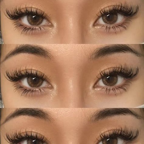 Fox Eye Lashes False Eyelashes Natural Look False Eyelashes - Temu False Lash Extensions, Eyelashes For Eye Shape, Fox Lashes Extensions, Eyelash Extensions Styles For Asian Eyes, Brown False Lashes, Doe Eyes Lash Extensions, Asian Eye Lash Extensions, Natural Cateye Lashes Extensions, Eyelash Extensions Fox Eye