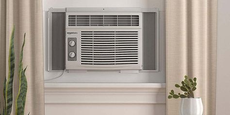 The Amazon Basics Window Air Conditioner Is Just $172 | PEOPLE.com Window Ac Unit, Window Air Conditioners, Room Air Conditioner, Plant Window, Window Air Conditioner, Pvc Windows, Window Unit, Air Conditioning Unit, Hvac Services