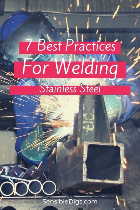 Stainless steel is a firm favorite in the construction world thanks to its durability and ability to withstand corrosion. However, welding stainless steel can be tricky without the right guidance. Our guide will give you the full rundown. How To Weld, Steel Welding, Types Of Welding, Stainless Steel Welding, Welding Jobs, Welding Tips, Welding Ideas, Welding Tools, New Skills