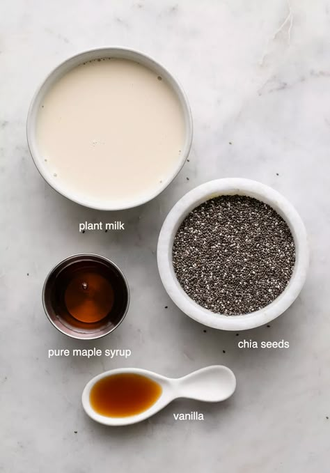 Best Chia Pudding, Easy Chia Pudding, Chai Pudding, Vanilla Chia Seed Pudding, Chia Pudding Recipes Healthy, Vanilla Chia Pudding, Vegan Pudding, Chia Pudding Recipe, Cake Pizza