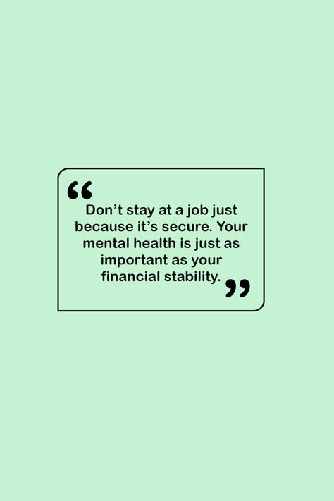 #careerideas #mentalhealth #careeradvice #career #wellness Career Struggle Quotes, Job Change Quotes Career, Job Raise Quotes, New Jobs Quotes, Positive Change Quotes Career, Career Advancement Quotes, Go For It Quotes Career, Your Job Is Not Your Life Quotes, Its Just A Job Quotes