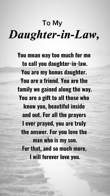 Daughter N Law Quotes, Letter To My Soon To Be Daughter In Law, Daughter In Law Quotes Love, Future Daughter In Law Quotes, Daughter In Law Quotes, Mother Son Wedding Dance, Birthday Verses For Cards, Son Birthday Quotes, Wedding Prayer