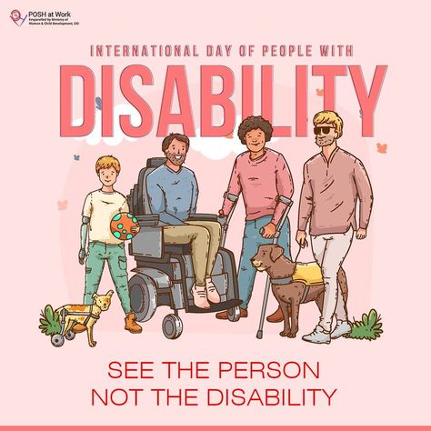 International Day of Persons with Disabilities People With Disabilities Quotes, International Day Of Persons With Disabilities Poster Design, World Disabilities Day Poster, International Day Of Persons With Disabilities Poster, Persons With Disabilities Poster, International Disabilities Day, International Day Of Disabled Persons, International Day Of Persons With Disabilities, Disabilities Poster