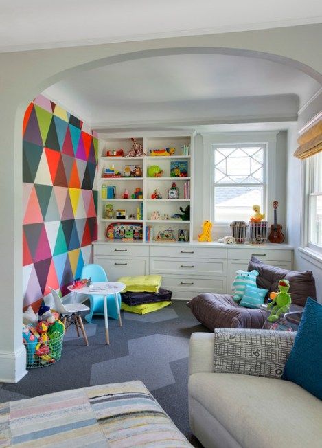 How to Create the Ultimate Playroom | Twin Pickle Ultimate Playroom, Diy Playroom, Colorful Playroom, Basement Playroom, Playroom Design, Kid Rooms, Toy Room, Kids Room Ideas, Toy Rooms