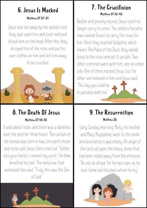 Story For Preschoolers, Easter Story For Kids, Christ Centered Easter, Easter Lessons, Easter Sunday School, Easter Preschool, Resurrection Sunday, Easter Story, Church Crafts