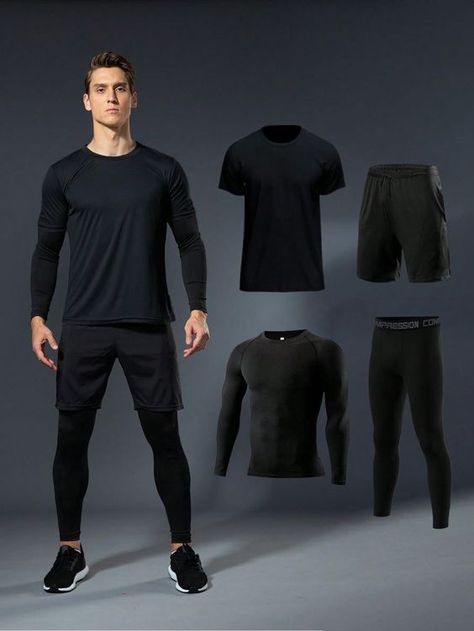 Gym Looks Outfits Men, Best Gym Outfits Men, Athlete Outfits Men, Gym Attire For Men, Athletic Outfits Men, Gym Outfit Men Style, Workout Outfits For Men, Mens Workout Outfits, Men Gym Outfit