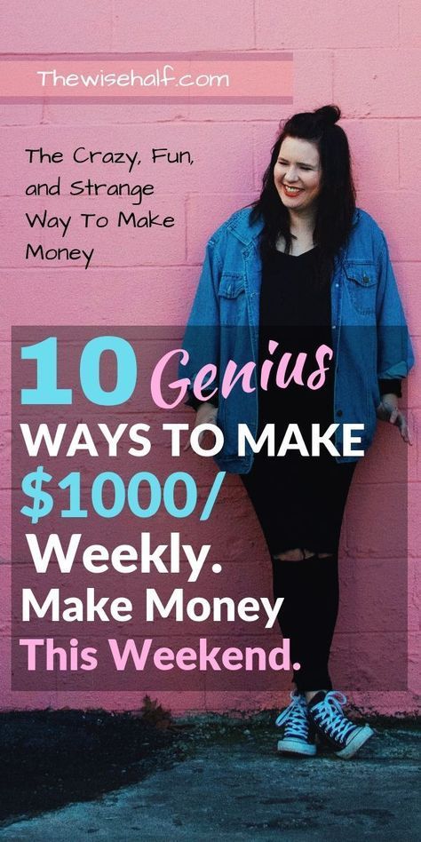 Let me show you How to make $1000 this weekend. Here’s 10 genius, strange and fun ways to make money weekly. #workfromhome #legit #jobs #college #free- the wise half. Fun Ways To Make Money, Teen Money, Make Money Writing, Colorful Outfits, At Home Jobs, Social Media Jobs, Money Making Ideas, Affiliate Marketing Programs, Side Jobs