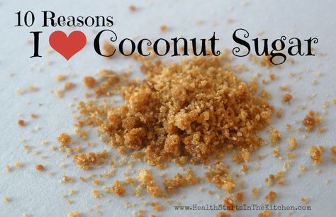 10 Reasons I love Coconut Sugar / http://www.healthstartsinthekitchen.com/2013/06/06/10-reasons-i-love-coconut-sugar/ Egg Substitutes, Best Gluten Free Bread, Coconut Benefits, Organic Coconut Sugar, Gf Flour, Coconut Recipes, Keeping Healthy, Be Natural, Food Facts