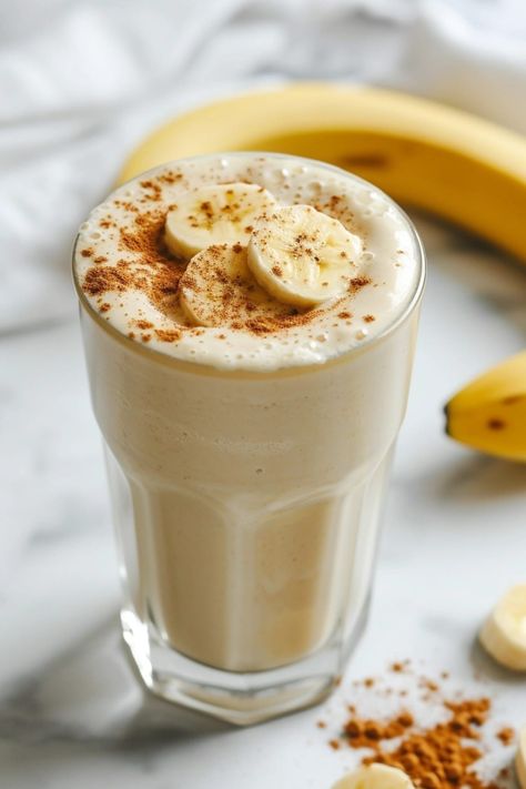 Shake Pictures, Honey Milkshake, Honey Milk, Smoothie Banana, Milk Shake Aesthetic, Fruit Shake, Bananas Aesthetic, Banana Pudding Milkshake Recipes, How To Make Banana Milkshake