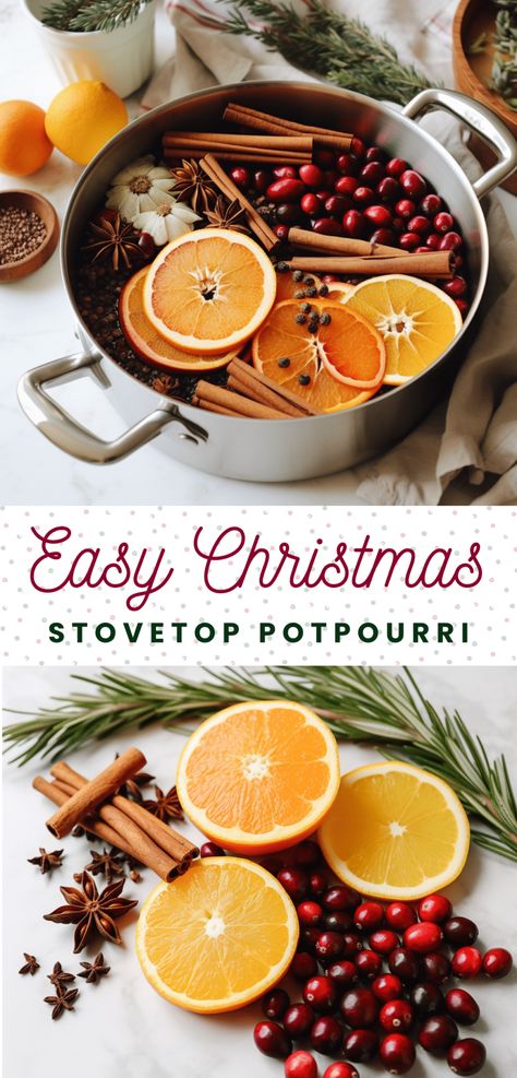 Christmas Stovetop Potpourri is a Must-Try, Here's How to Make It Potpourri Diy, Christmas Stovetop Potpourri, Diy Christmas Gifts For Boyfriend, Potpourri Stovetop, Homemade Potpourri, Potpourri Gift, Simmer Pot Recipes, Stove Top Potpourri, Simmering Potpourri