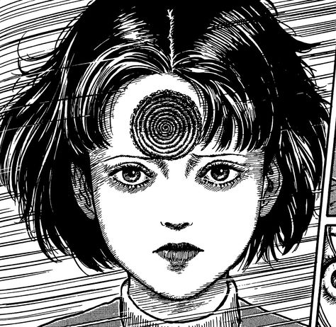 Junji Ito, Her Hair, A Girl, Black And White, On Twitter, Twitter, Hair, White, Black