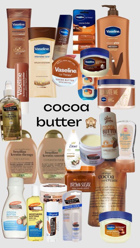 i love cocoa butter so much Coco Butter, Scent Combos, Skin Care Basics, Body Hygiene, Basic Skin Care Routine, Shower Skin Care, Body Smells, Perfect Skin Care Routine, Smelling Good