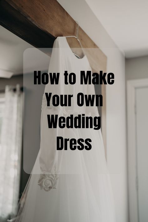 If you’re interested in learning how to make your own wedding dress stick around! I’m going to take you through what I did to make my wedding dress and give you my best tips now that I’ve done it. Sewing Patterns For Wedding Dresses, Sew Own Wedding Dress, Boho Wedding Dress Patterns Sewing, Wedding Dresses Handmade, Free Wedding Dress Patterns Sewing, Self Made Wedding Dress, Make My Own Wedding Dress, Wedding Dress Sewing Patterns Free, Sewing Your Own Wedding Dress