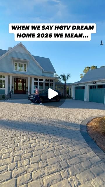 HGTV on Instagram: "HGTV Dream Home 2025 is where the heart is. ❤️ You can enter for a chance to win this stunning home in the Bluffton, SC (a $2.2M grand prize!) starting 12/17. Sign up for sweepstakes reminders now at our link in bio or hg.tv/dream ✨ Designed by @bpatrickflynn" Hgtv Dream Home 2025, Hgtv Dream House 2024, Hgtv Dream House, 2025 Board, Hgtv Dream Homes, Hgtv Dream Home, Bluffton Sc, Dream Design, 2025 Vision