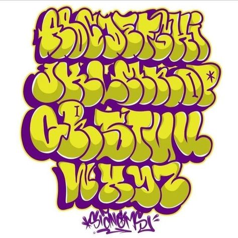 Block Buster Graffiti Alphabet, Simple Graffiti Letters, Throw Up Graffiti Alphabet Bubble, Graffiti Piece Alphabet, Bubble Graffiti Alphabet, Grafitti Murals, Throwies Graffiti Alphabet, Throw Up Graffiti Alphabet, Graffiti Stickers Ideas