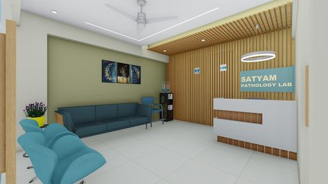 Pathology Lab Interior Design on Behance Lab Interior Design, Lab Interior, Interior Design Behance, Laboratory Design, Pathology Lab, Lab Design, Medical Laboratory Science, Clinic Interior Design, Medical Laboratory