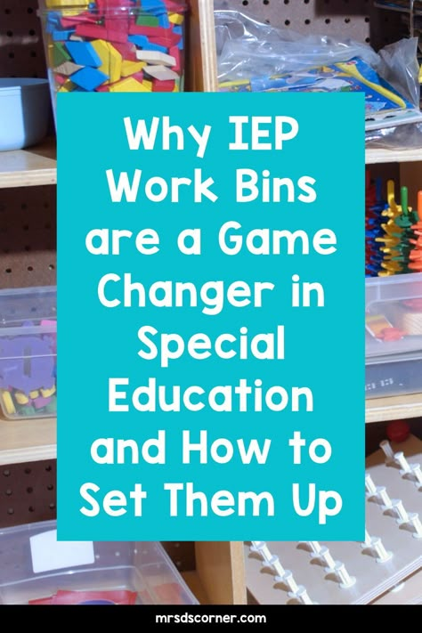 Sensory Bin Ideas For Special Education, Sped Learning Activities, Kindergarten Special Ed Activities, Sped Ed Classroom, Cbi Classroom Special Education, Iep Task Boxes, 2nd Grade Special Education Classroom, Centers In Special Education Classroom, Aba Classroom Setup Work Stations