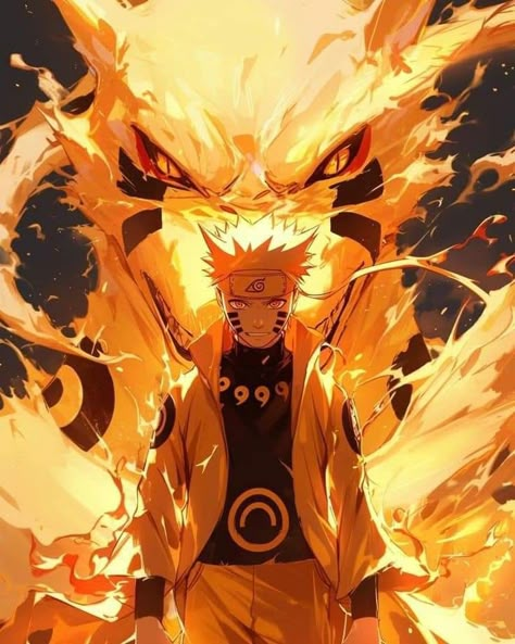 Naruto And Kurama Wallpaper, 9 Tailed Fox Naruto, Naruto With Kurama, Naruto Uzumaki Kurama, Naruto And Kurama, Naruto Nine Tails, Photo To Cartoon Photoshop, Naruto Phone Wallpaper, Girl Aesthetic Wallpaper