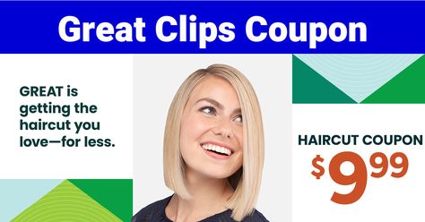 Great Clips coupon haircut 2022 Great Clips Haircut, Great Clips Coupons, Haircut Coupons, Back To School Haircuts, Free Haircut, Haircut Pictures, Great Haircuts, Birthday Discount, Edgy Short Hair