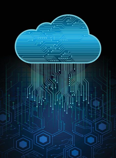 cloud computing circuit future technology concept background Cloud Technology Illustration, Cloud Computing Illustration, Cloud Goddess, Cloud Office, Concept Technology, Cloud Computing Technology, Future Technology Concept, Office Mural, Linkedin Background