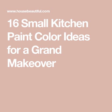 16 Small Kitchen Paint Color Ideas for a Grand Makeover Paint Ideas For Small Kitchen, Painting Ideas Kitchen Walls, Colour For Small Kitchen, Tiny Kitchen Paint Ideas, Best Color For Small Kitchen, Galley Kitchen Paint Ideas, Small Kitchen Cabinet Paint Colors, Kitchen Colors Schemes For Small Kitchen, Best Small Kitchen Colors