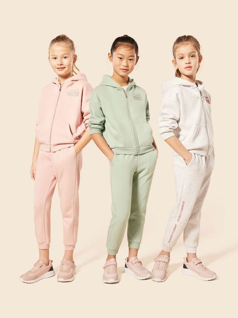 TROUSERS - THE ENTIRE COLLECTION - GIRL | 4- 14 years - KIDS - | Lefties SPAIN Girls Sports Wear, Kids Activewear, People Poses, Trouser Outfits, Female Girl, Designer Kids Clothes, Kids Collection, Active Wear Pants, Kids Sports