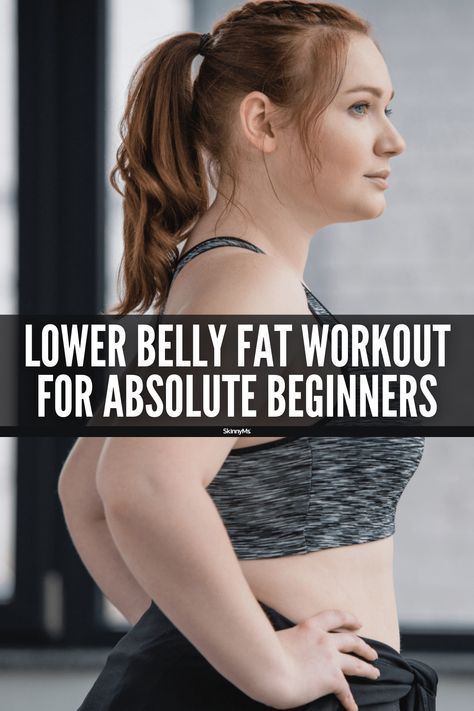 Lower Belly Fat Workout for Absolute Beginners Belly Fat Workout For Women, Easy Beginner Workouts, Stomach Workout For Beginners, Exercise For Lower Belly, Easy Workouts For Beginners, Lower Belly Fat Workout, Belly Workouts, Belly Pooch Workout, Pooch Workout