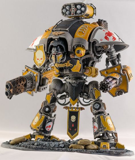 Imperial Knight 40k Paint Schemes, Questoris Knights, Warhammer Knight, Legio Titanicus, Knight 40k, 40k Knight, Knight Crusader, Knights 40k, Red Scorpion