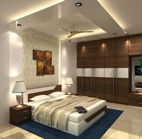 Sanmaika Design For Bedroom, Modern Bedroom Interior Design Ideas, बेडरूम डिजाइन, False Ceiling Ideas, Fancy Bedroom, Ceilings Design, Fall Ceiling, Bedroom False Ceiling, House Ceiling