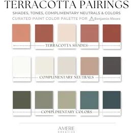 modern paint colors that with terracotta floor tiles - Google Search Rooms With Terracotta Floors, Terracotta Floor Interior, Terracotta Tiles Living Room Color Schemes, Terracotta Tiles Living Room Modern, Terracota Floors Living Room, Terracotta Hallway Ideas, Kitchen Ideas With Terracotta Floors, Terracotta Flooring Living Room, Colors That Go With Terra Cotta Tile