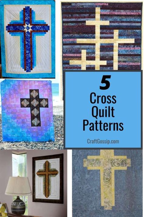 Cross Quilt Patterns Free, Cross Quilts Wall Hanging, Quilted Cross Wall Hanging Pattern, Farmhouse Cross Quilt Pattern, Quilted Cross Wall Hanging, Cross Quilt Block Patterns Free, Prayer Quilt Patterns Free, Easter Quilts Patterns Free, Patchwork Wall Hanging