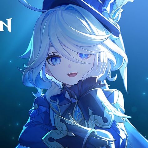 Unlock the true power of Furina, the Hydro Archon, with this comprehensive Genshin Impact guide to her constellations. - Games Characters Inspiration Drawing, Blue Anime, White Hair, Top Hat, Cute Icons, Anime Character Design, Anime Character, Genshin Impact, Character Inspiration