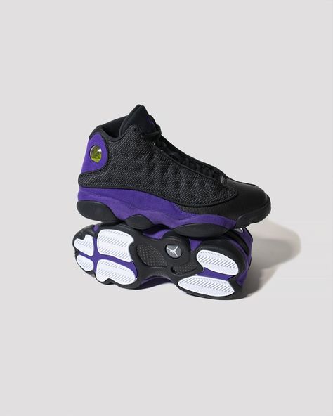 Air Jordan 13 Retro "Court Purple" now available online 16 Candles, Retro 13, Air Jordan 13 Retro, Purple Sneakers, Jordan 13 Retro, Jordan 1s, Sneaker Release, Retro Shoes, Jordan 13