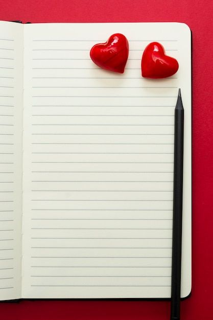 Valentine's day. open notebook with red ... | Premium Photo #Freepik #photo #open-notebook #blank-notebook #valentines-day-gift #notepad Love Photo Frame, Notebook Design Ideas, Open Notebook, Love Frame, Photo Frame Wallpaper, Love Heart Images, Paper Background Design, Note Pictures, Valentines Day Background