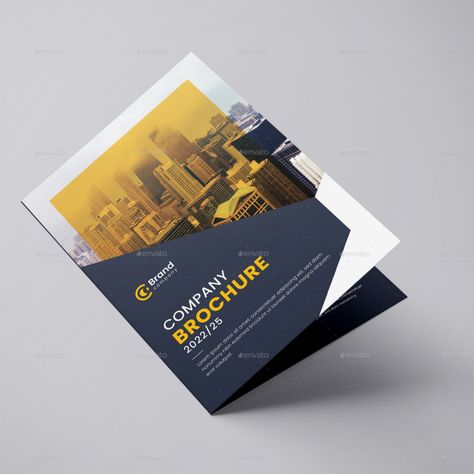 Bi-Fold Brochure Company Brochure Design, Company Profile Presentation, Brochure Design Creative, Business Brochure Design, Corporate Brochure Design, Bi Fold Brochure, Creative Brochure, Fold Brochure, Company Brochure