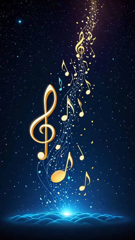 Pictures Of Music Notes, Music Note Wallpaper, Music Notes Wallpaper, Music Notes Background, Wallpapers Music, Music Notes Art, Piano Art, Music Background, Christmas Scenery