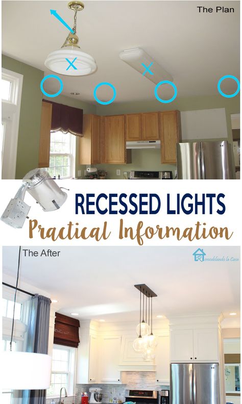 Can Lights In Kitchen, Canned Lights, Installing Recessed Lighting, Recess Lighting, Can Lighting, Recessed Lights, Pot Lights, Lights Home, Home Inspo