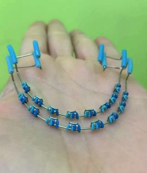 Fake Braces For Sale, Fake Braces Diy, Fashion Braces, Diy Braces, Fake Braces, Braces Care, Black Braces, Cute Braces Colors, Pretty Teeth